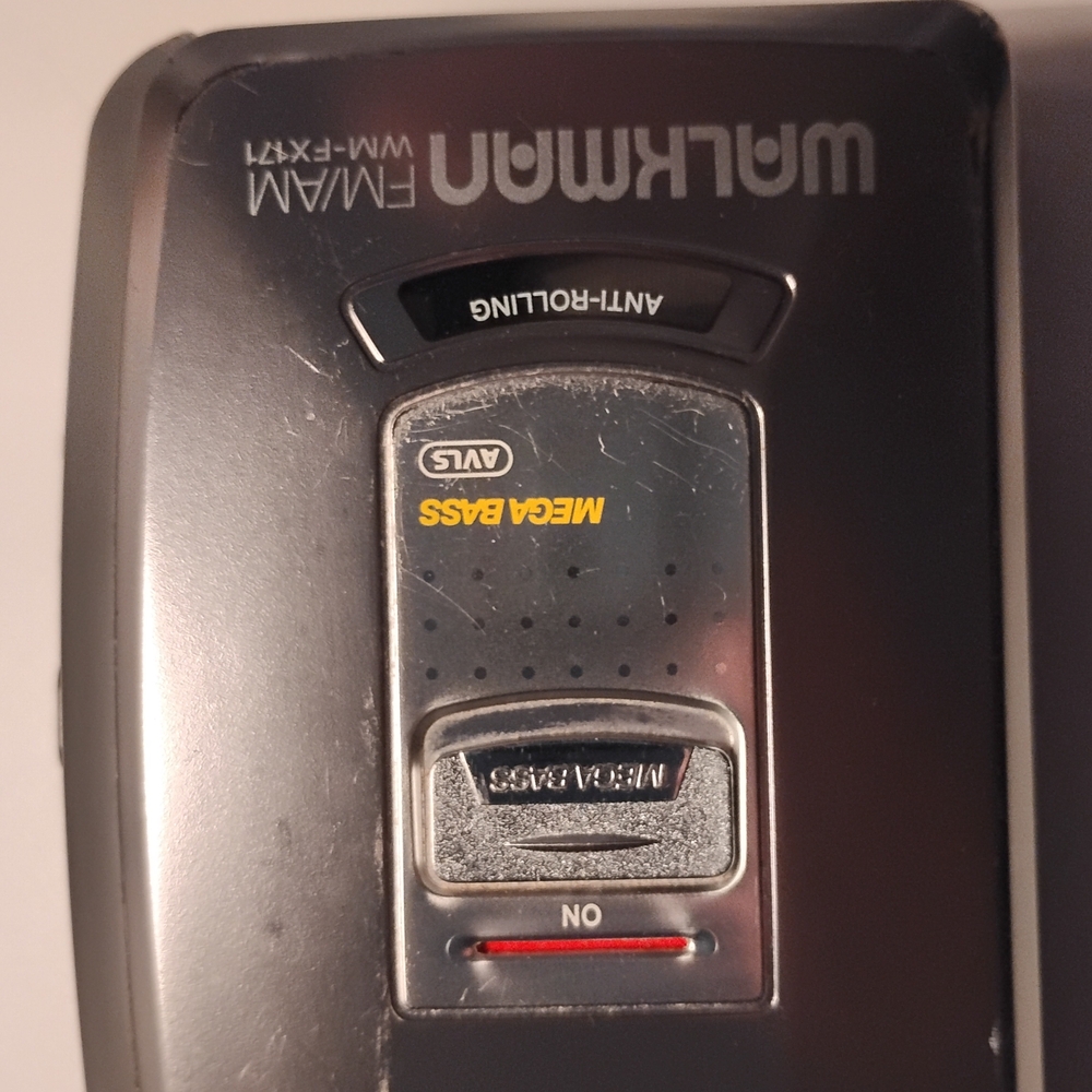 Sony Gray Radio Cassette Player
